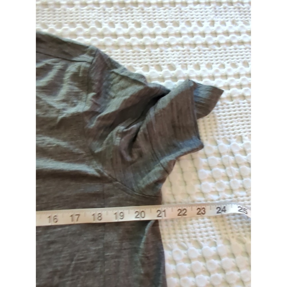 Rapha Merino Polo Cycling Jersey Size XL Heathered Gray REPAIRED Short Sleeve - Picture 10 of 11
